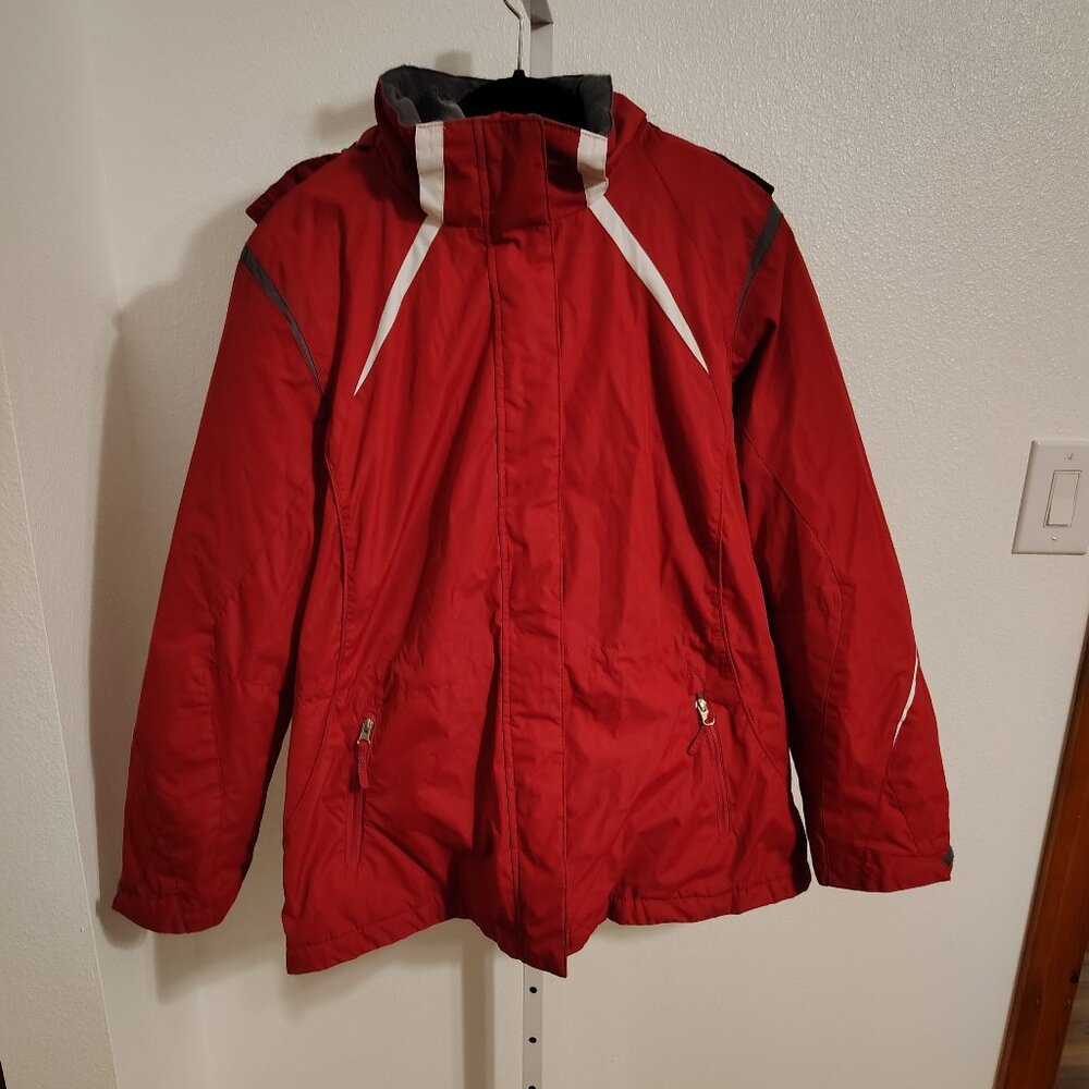 Below Zero by Rothschild Women's 2 in 1 Jacket Size XL Hooded
